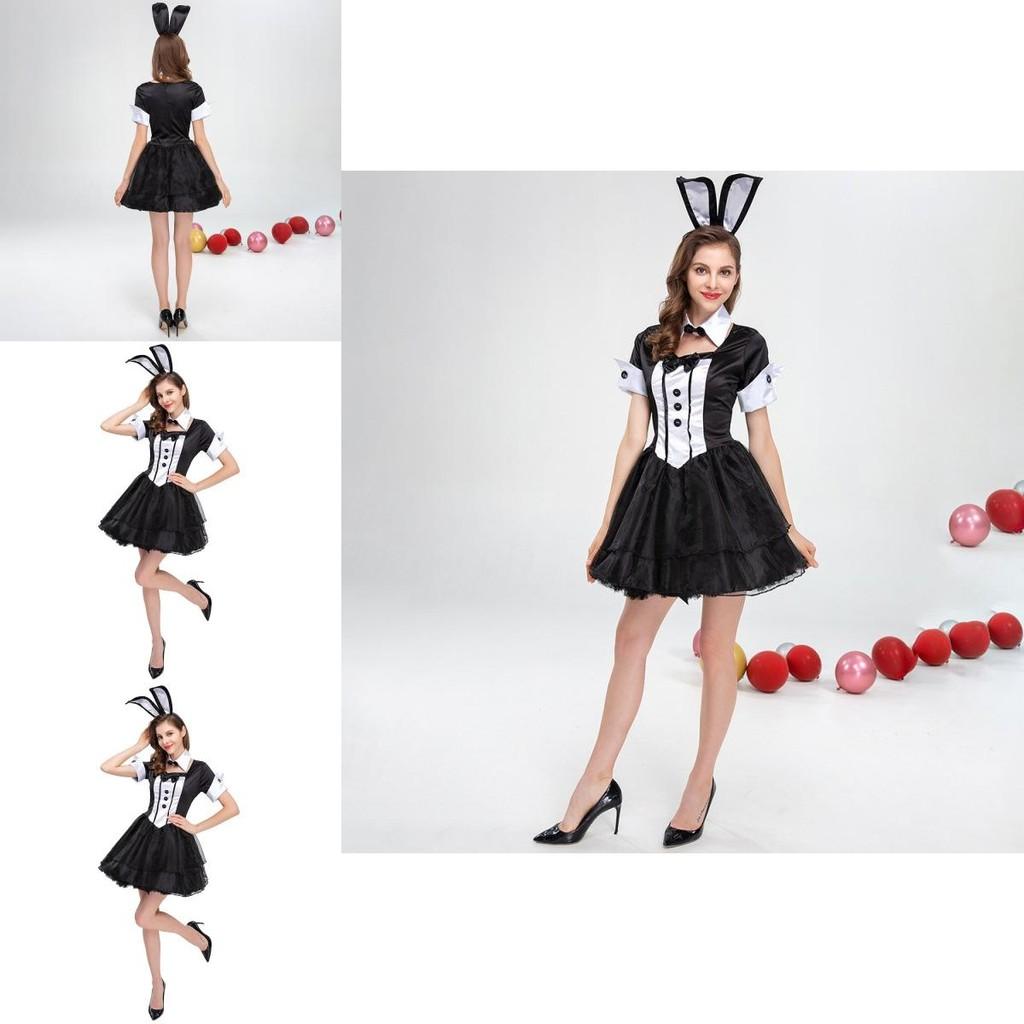 Cute Rabbit Costume For Halloween And Easter Featuring Cozy Polyester Fabric Ideal For Cosplay