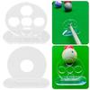 Wear-resistant Billiard Stroke Exerciser Clear Anti Slip Table Tennis Supplies