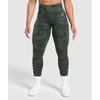 Адаптируйте бесшовные леггинсы Camo Victory Green Force Green B5a8b Ecy9