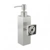 Практичный настенный дозатор для мыла из нержавеющей стали для любых условий