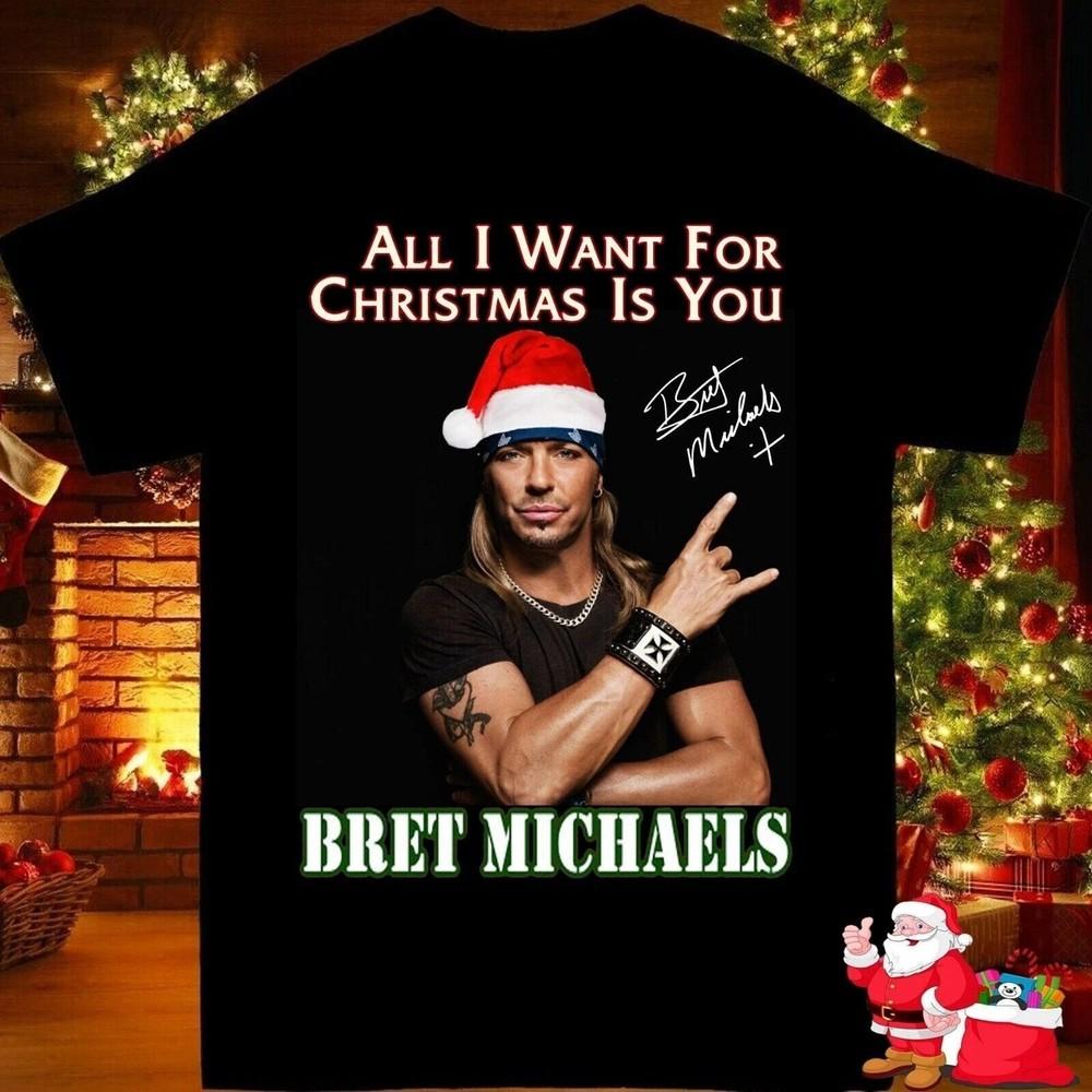New Bret Michaels Christmas Gift Black All Size Unisex TShirt Unisex T-Shirt