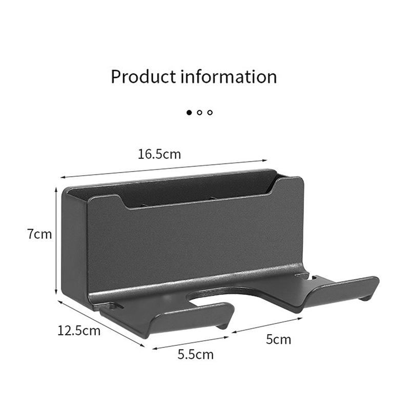 Держатель для фена настенный настенный держатель для фена белый черный серый органайзер для фена для ванной комнаты полки для ванной