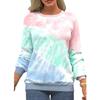 YYFS Women's Fashion Casual Spring Fall Long Sleeve O-Neck Pullovers & Long Sleeves