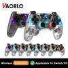 VAORLO Wireless Controller for Nintendo Switch/Switch OLED Gamepad With RGB Lighting, Six-Axis Vibration, One-Button Wake Function
