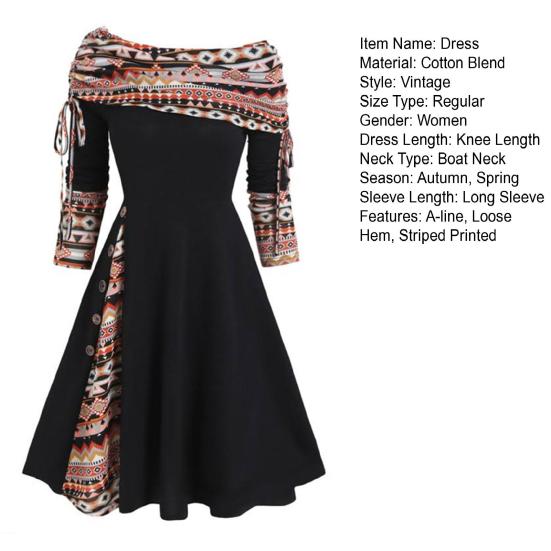 Красивое осеннее платье с длинными рукавами, теплое женское платье средней длины с ремешком