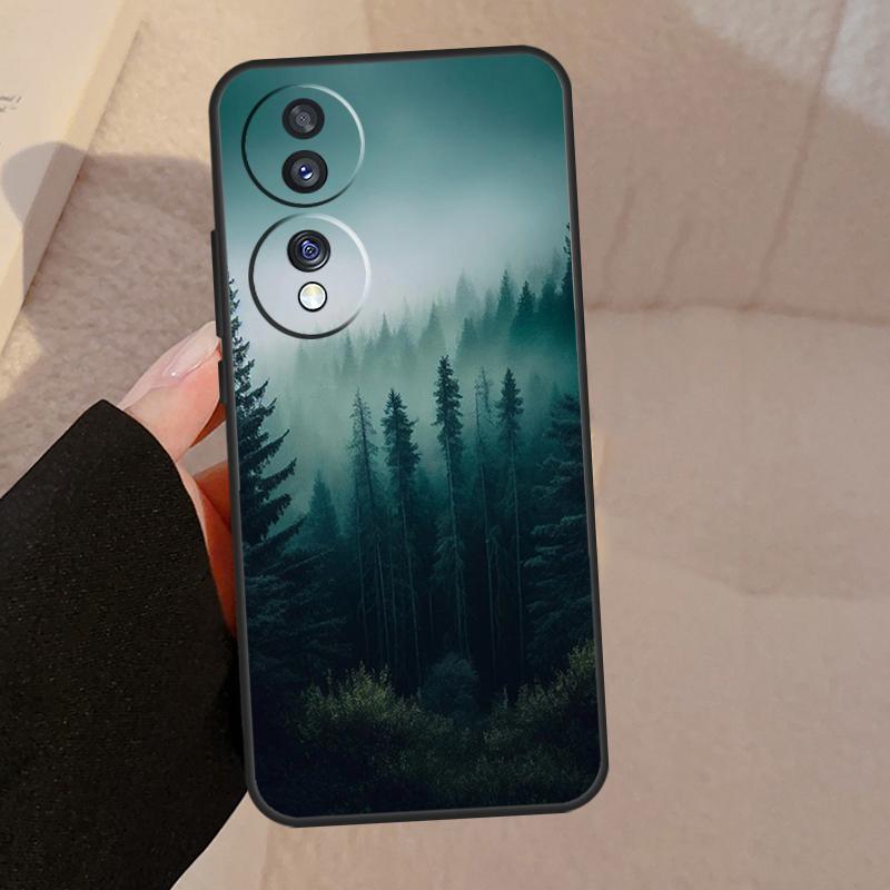 Красивый горный лес природа для Honor 90 70 50 Lite Magic 5 Pro 8X 9X чехол для телефона Honor X8a X9a X7a X6a X9 X7 X8 X9b