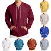 Men's Loose-fitting Casual Hooded Drawstring Jacket
