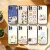 H-Healing морская свинка Чехол для телефона Для iPhone17 16 15 14 13 12 11 Pro Max Plus, 5G Мягкий черный чехол