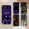 Чехол для телефона Five N-Night At F-Freddy для iPhone 17,16,15,14,13,12,11,Pro,X,Xs,MAX,Plus, Мягкий TPU, приятный для кожи чехол
