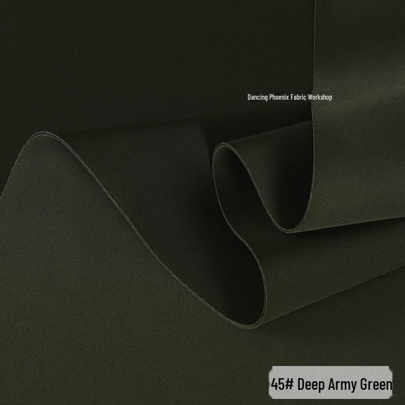 320 г утолщенного шелкового хлопкового трикотажного полотна для эластичного силуэта
