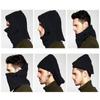 6-in-1 Winter Swat Face Black Balaclava Ski Thermal Hat Protect Mask Windproof