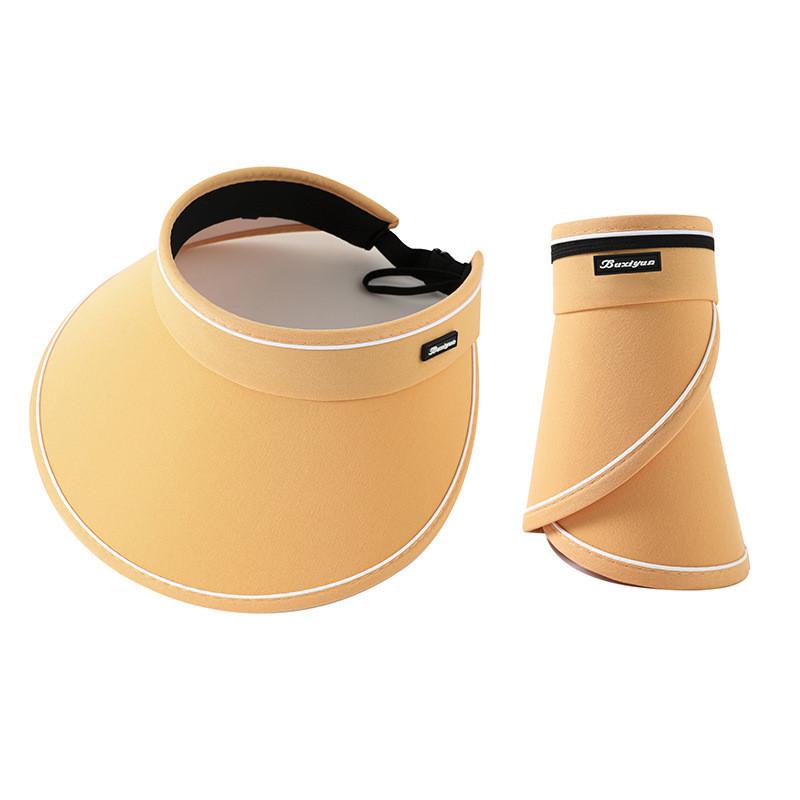 Elegant Brim Wide Sun Hat Women Featuring Foldable Design Outdoor Sunscreen Hat