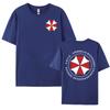 Umbrella Corporatio Logo Graphic T Shirt Resident Evil Clothing Tee Shirt Mens Y2k Harajuku Oversized Cotton Tshirt Streetwear