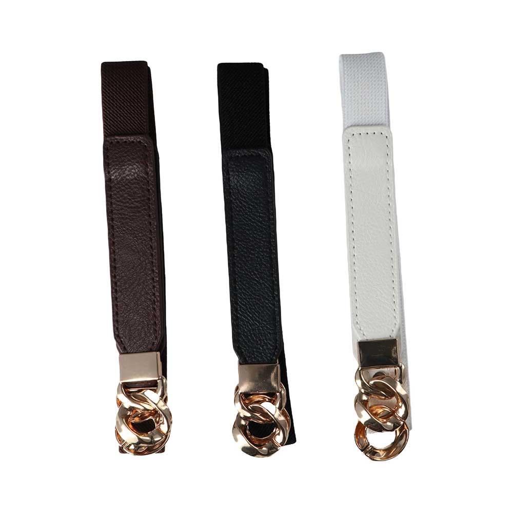 Fashion Ladies Stretch Adjustable Elastic Buckle Waistband Dress Belts Women Waist Belt Waist Strap