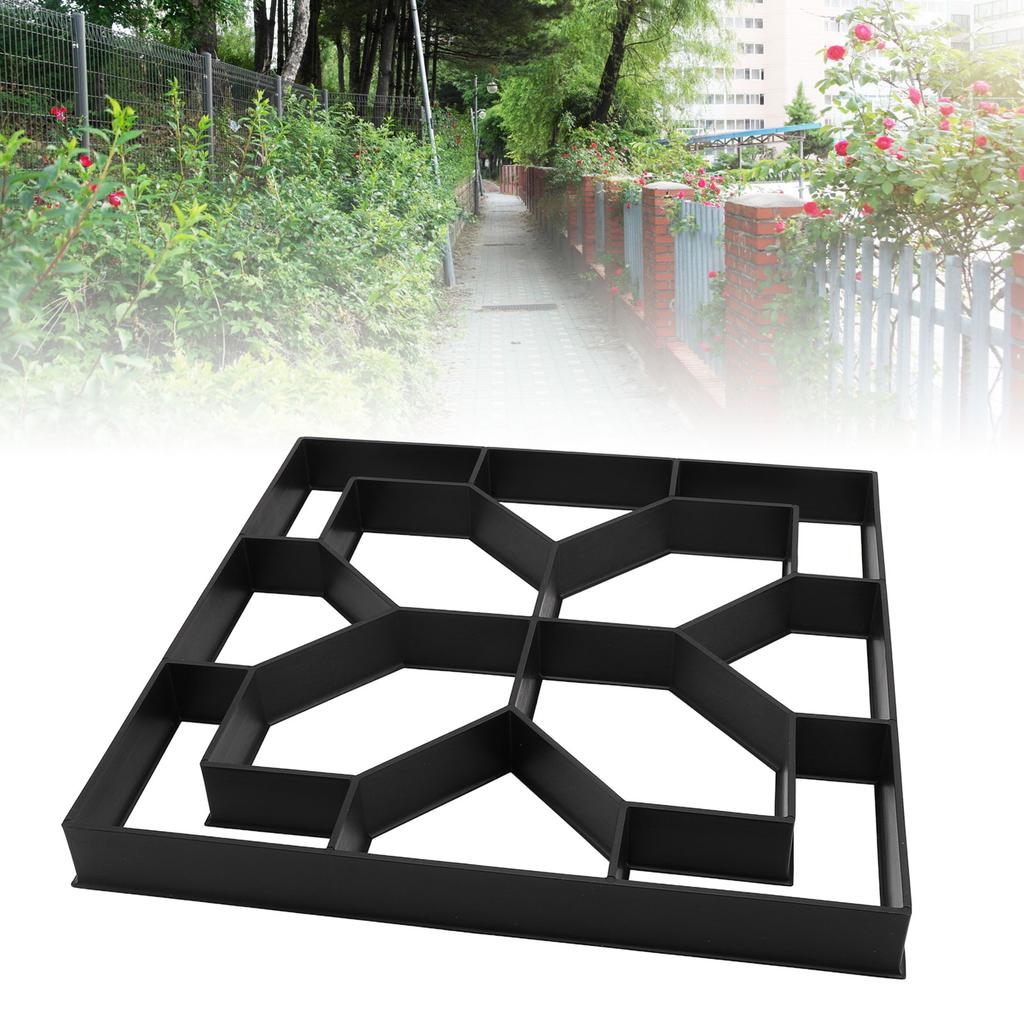 40cm Concrete   Gate, Reusable Manual Patio Paving Walkway Mold for Garden, Yard, Patio, Walkway Crafting