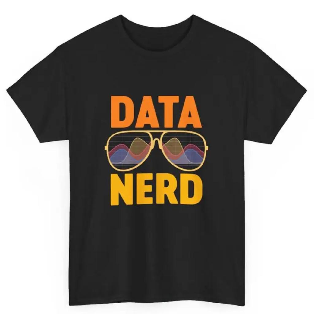 Data Nerd Analyst Scientist Science T Shirt