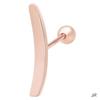 14K Gold Needle Curve Stick Rose Gold Piercing (S8538991)