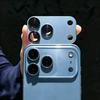 НОВЫЙ Чехол-защита объектива из цветного алюминиевого сплава для IPhone 18 17 Pro Max, ударопрочное закаленное стекло 9H, полный защитный чехол для экрана камеры