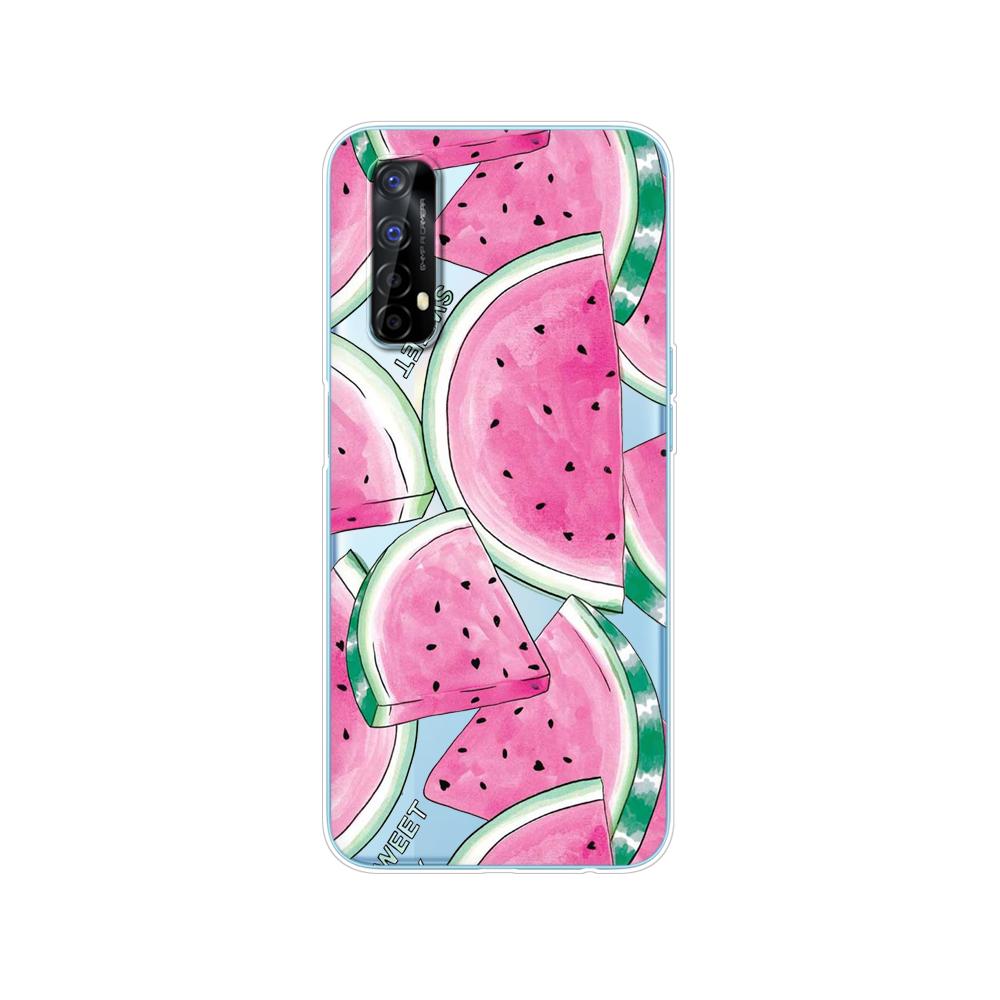 Чехол для Realme 7 для OPPO Realme 7 Pro, противоударный мягкий силиконовый чехол из ТПУ для задней панели телефона Realme7 7Pro, чехол-бампер, чехол