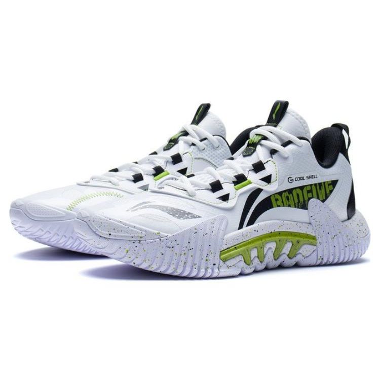 Баскетбольные кроссовки Li Ning Reverse 2.5 мужские кроссовки белые черные зеленые ABFS001-4