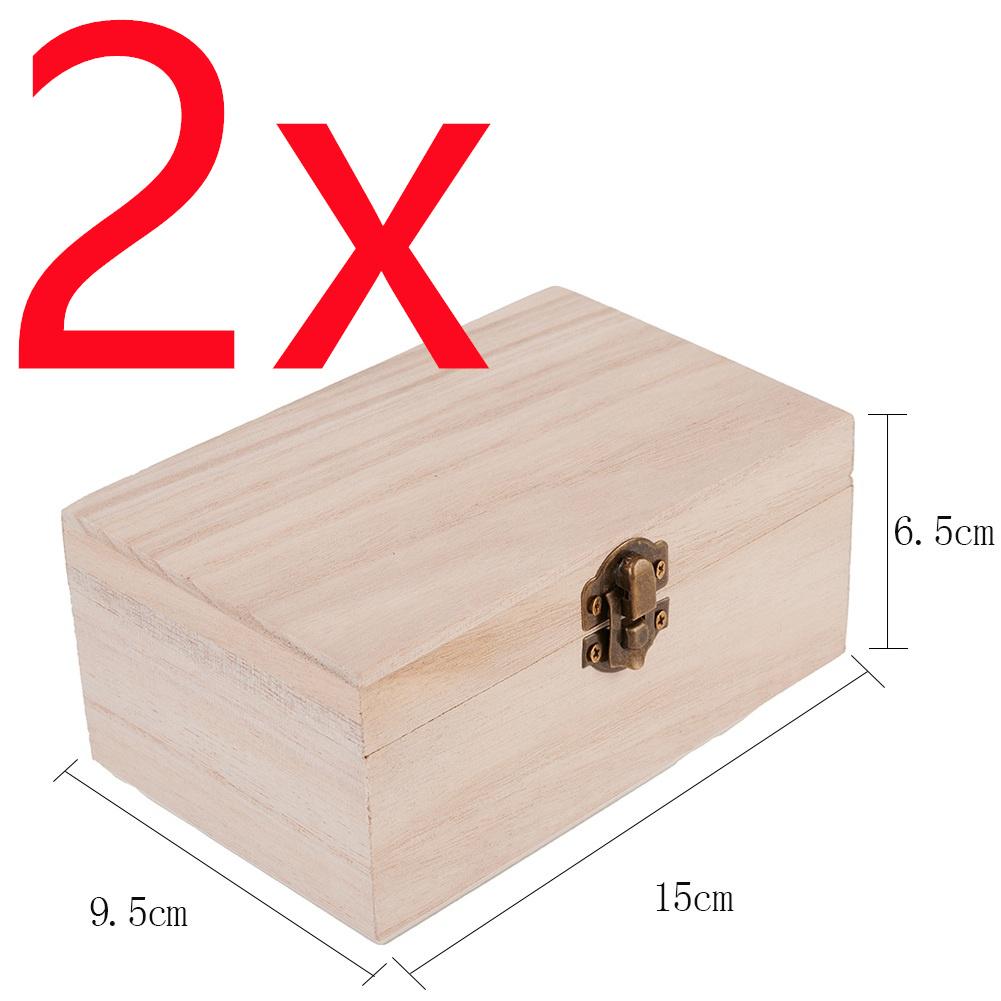 S M L Простая деревянная шкатулка для украшений Настольная из натурального дерева Раскладная для хранения Ручная отделка Деревянная коробка Коробка для хранения открыток