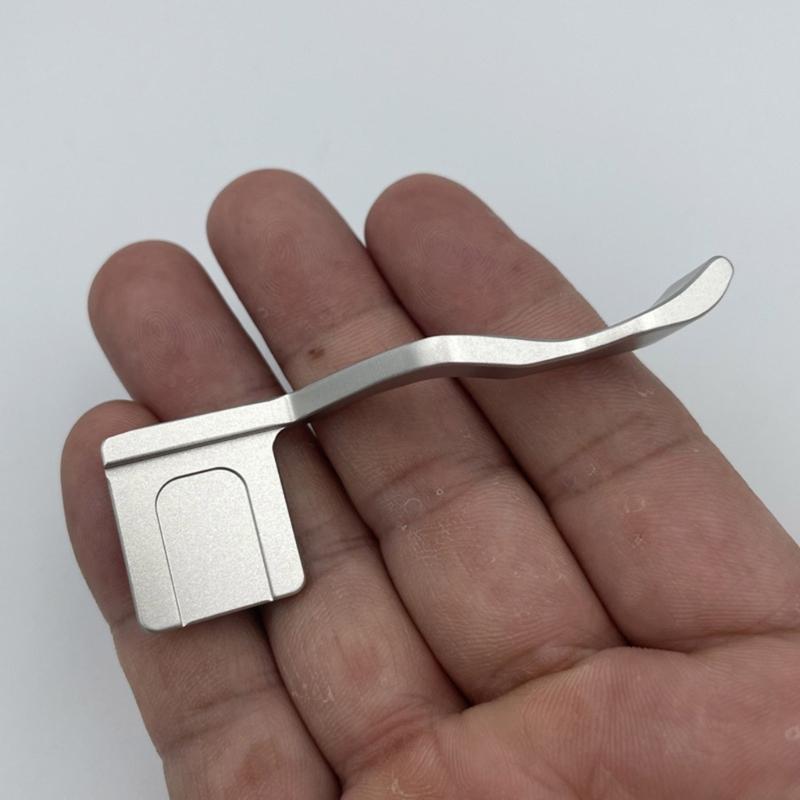 Aluminum Alloy Thumb Rest Thumb Up Hot Shoe Grip Comfort For GR1 Cameras Enahnces Stability
