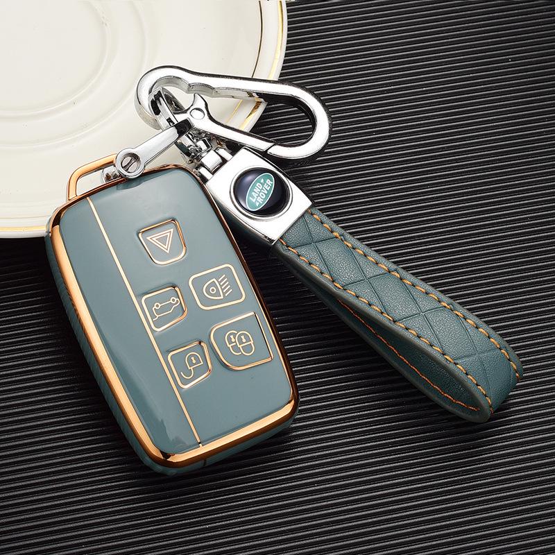 Land Rover Key Case: Compatible with Range Rover Evoque, Velar, Defender, Discovery Sport, Freelander - Unisex Car Shell Bag