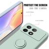 Чехол для Xiaomi Poco X6 Pro, чехол с жидким силиконовым кольцом, подставка, чехол для POCO X6 Pro, противоударный чехол для Redmi K70E, бампер, задняя крышка