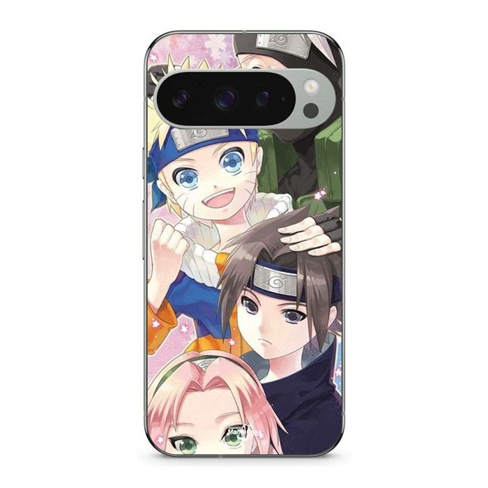 Coque pour Google Pixel 9 Pro kakashi naruto sasuke sakura