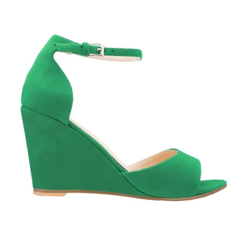 Женские босоножки на высоком каблуке с открытым носком и пряжкой, высотой 80 мм, для вечеринки, свадебного платья, женские сексуальные туфли LOSLANDIFEN