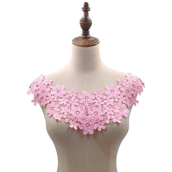 Lace Neckline Hollow Design DIY Craft Embroidery Lace Neckline Hollow Design Sewing DIY