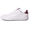Adicross Retro Synthetic Leather Durable Low-Top Skate Shoes Women Sneakers White Red FW5623
