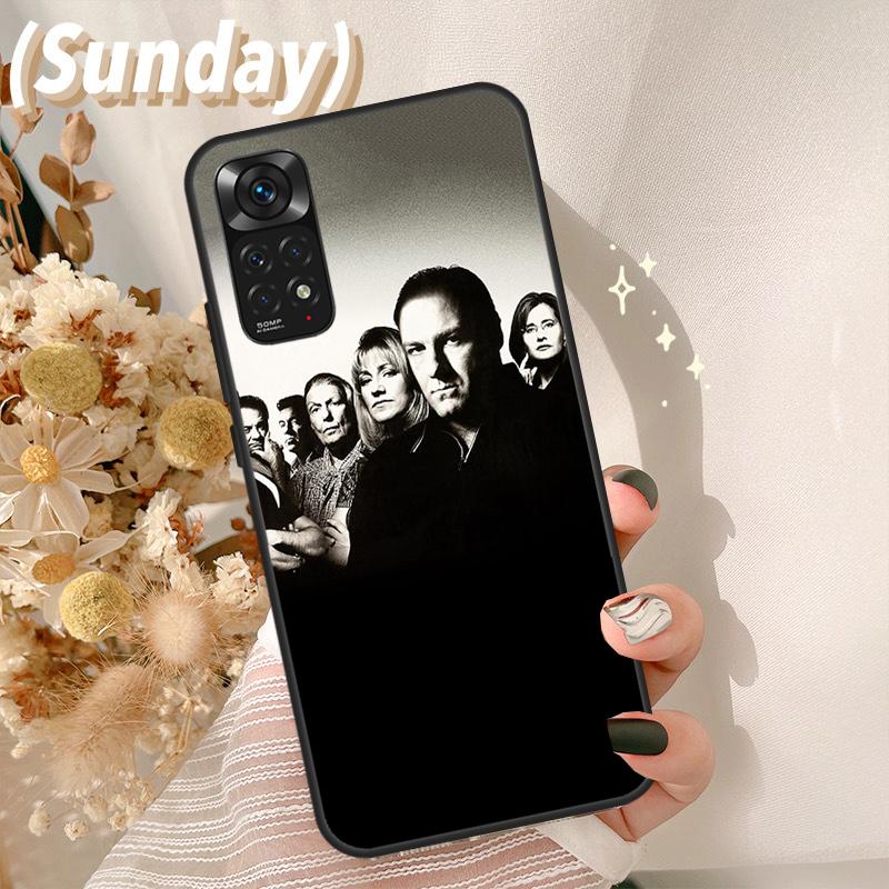 The Sopranos TV Series Case For Redmi Note 11 10 8 9 12 Pro Plus Note 12S 11S 10S 9S Cover For Redmi 12C 9C 10C 10A