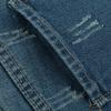 Женские джинсовые шорты из стираного рваного хлопка европейского и американского производства
