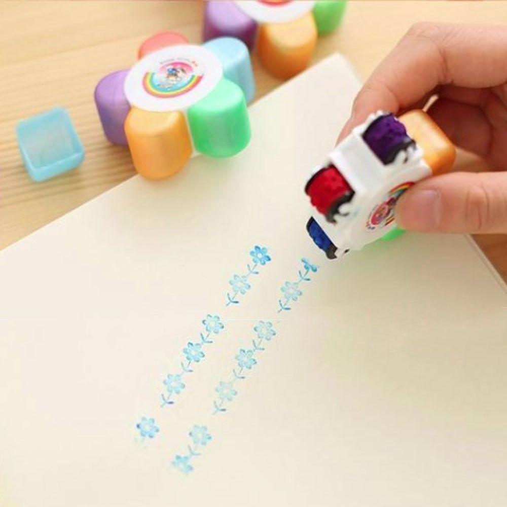 Скрапбукинг Детский подарок Рисование Дневник Инструмент Декоративная печать Печать Роликовые штампы DIY Крафт Штамп
