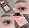 Smoky Sparkling Diamond Effect! Single-Color Crystal Eyeshadow Palette in Purple, Green, and Blue with Multi-Use Iridescent Paste, 2025 New Model
