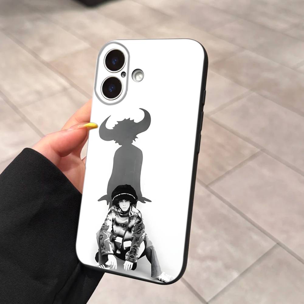Чехол для телефона Jamiroquai из Rock Band для iPhone 17 16 15 14 13 12 11 Pro Max Plus Mini Мягкий Черный Чехол