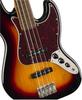 Squier by Fender Electric Bass Classic Vibe Jazz Laurel Sunburst с мягким футляром '60s Bass® безладовая, накладка грифа, 3 цвета