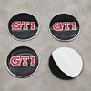 For VW Volkswagen Jetta MK5 Golf 4pcs 56mm Aluminum Car Wheel Center Hub Caps Stickers Emblem Badge For Volkswagen VW Golf 4 5 6 EE1