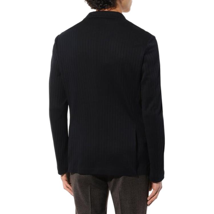 EMPORIO ARMANI Business Suit Coat Men's Black 6R1GQ3-1JGYZ-0099