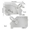 Инструмент для контроля сварных швов из стали для точного контроля сварных швов и измерения углов скосов и углов кромок