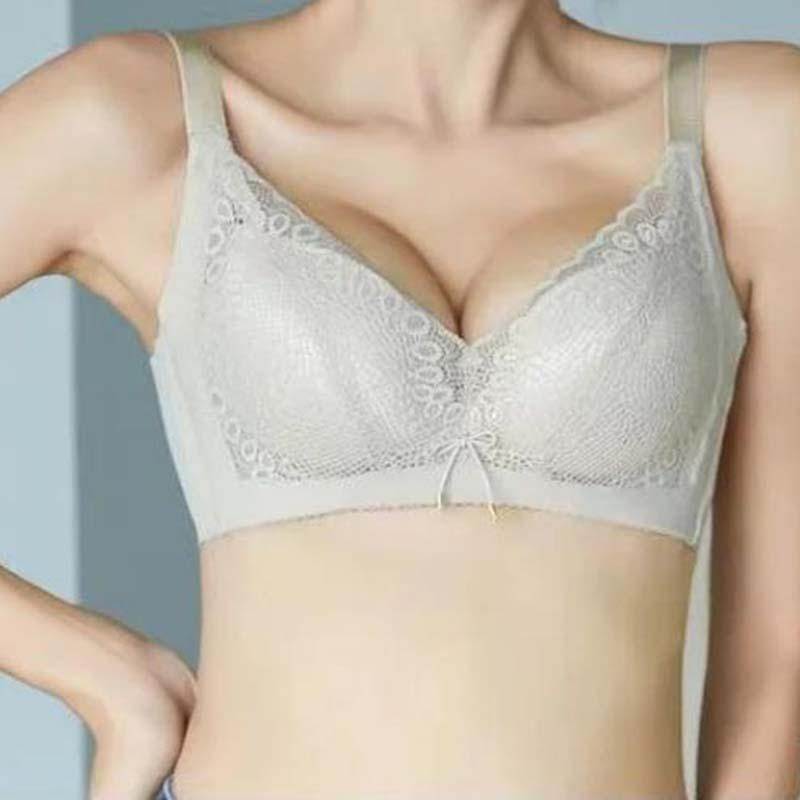 Женский собранный бюстгальтер без стального кольца, сексуальный регулируемый бюстгальтер, плотная непустая чашка, нижнее белье, препятствующее провисанию