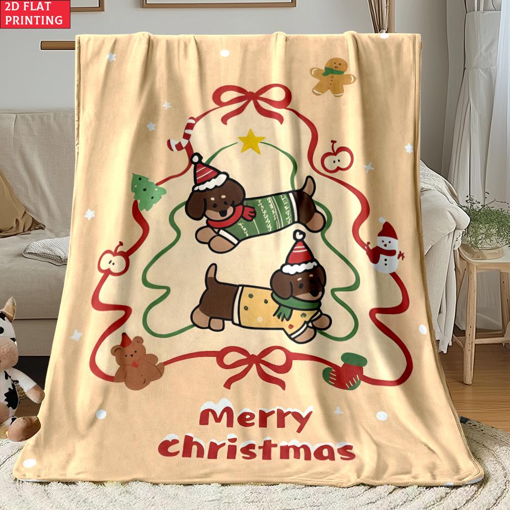 Animal flannel thin Blanket Picnic Bed Sofa Blankets Family Bedroom Children's Room Napping blankets fluffy