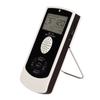 White Electronic Metronome 1800mah LCD Digital Display Universal Guitar Piano Saxophone Vocal Metronome