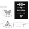 Diamond Strap Decorative Ring Watch Band Metal Charms New Ornament for Apple Watch Band Smart Watch