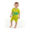 Crocodile Baby Baby Cotton Summer Green Rompers