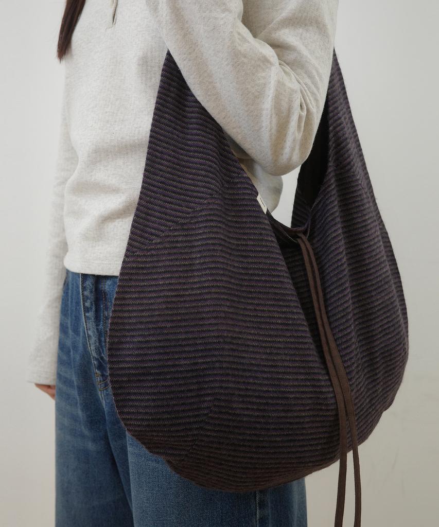 Сумка Naats Stripe Comfy, Фиолетовая