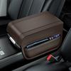 Car Armrest Box Height Pad Universal Leather Armrest Cushion with Pocket Storage Bag Memory Cotton Elbow Support Armrest Storage
