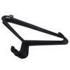 10Pcs Black Adult Clothing Hanger Plastic Hangers Organizer Dry Clothes Rack