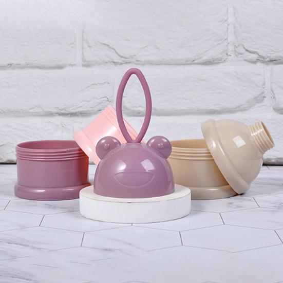 Коробка для упаковки сухого молока Портативный 3-слойный контейнер для закусок Пищевой пластик Легкий